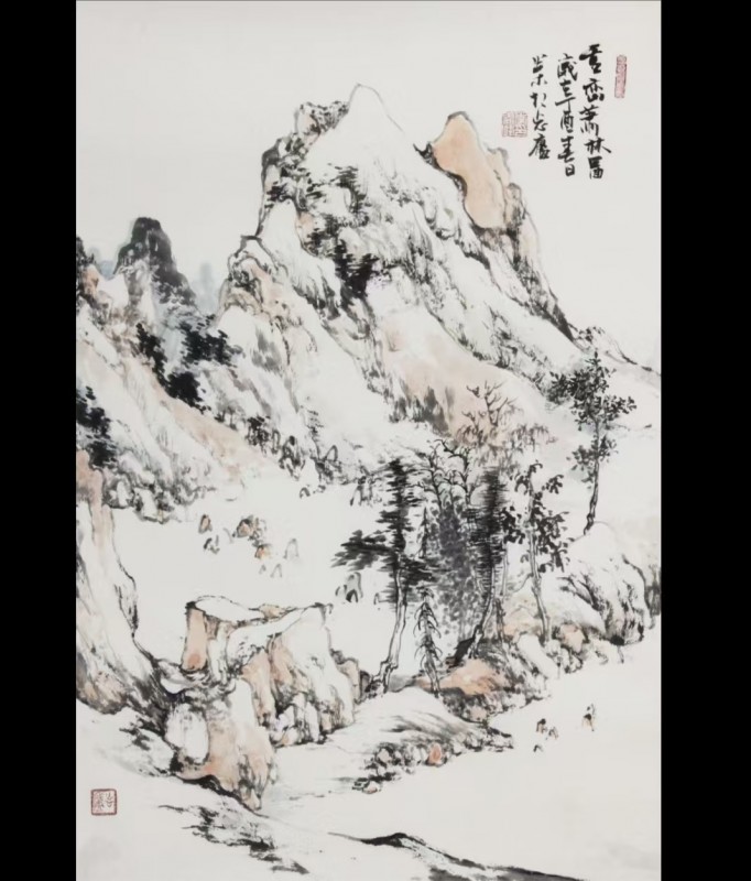 赣州南康区书画家协会-中美协李义峰作品欣赏